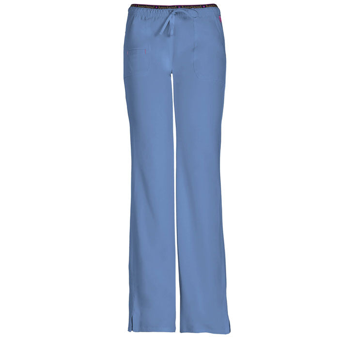 HeartSoul Break on through Women's Heart Drawstring Scrub Pant