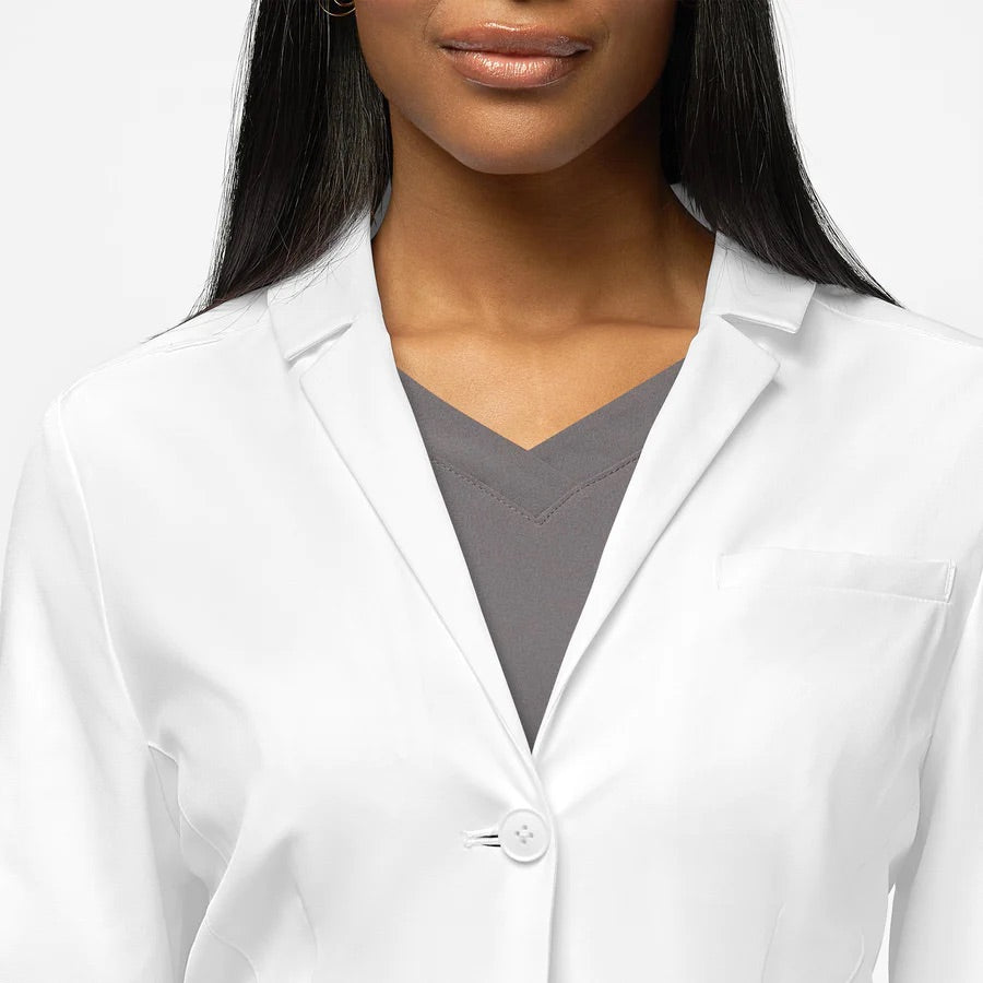 Women's Long Lab Coat by WonderWink