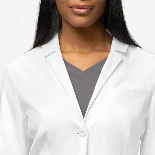 Women's Long Lab Coat by WonderWink