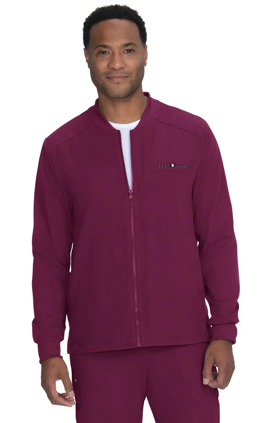 KOI Next Gen Ready Set Go 2-Pocket Men's Zip Front Jacket