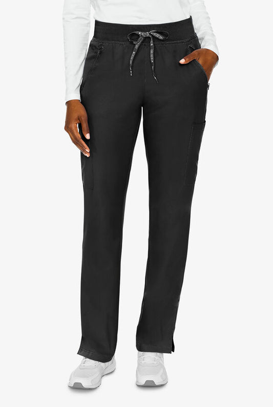Med Couture Insight Women's 4-Pocket Zipper Cargo Pocket Scrub Pant