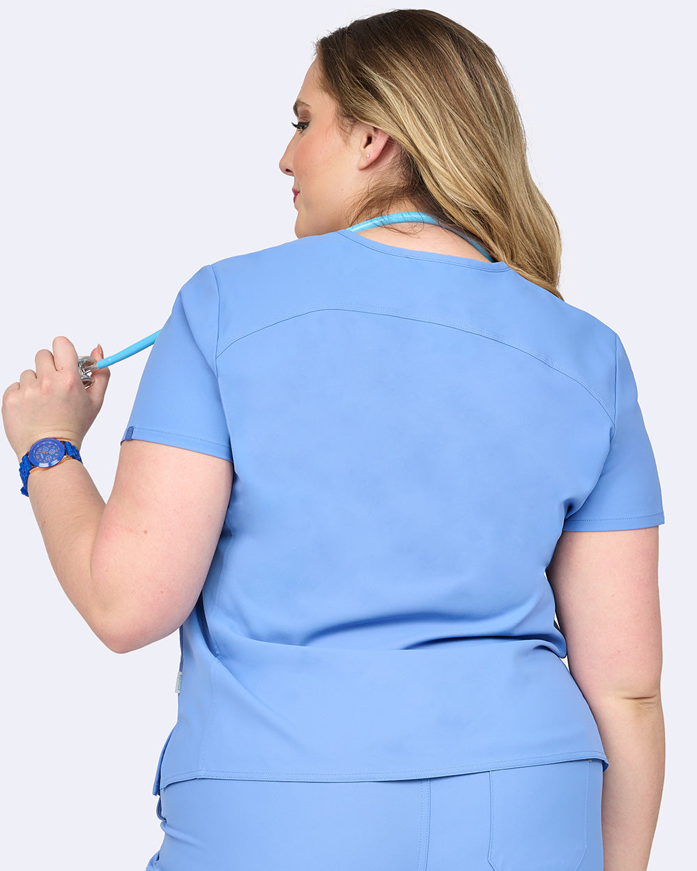 Studio by Zavate Apparel Focus 4- pocket V-neck Top