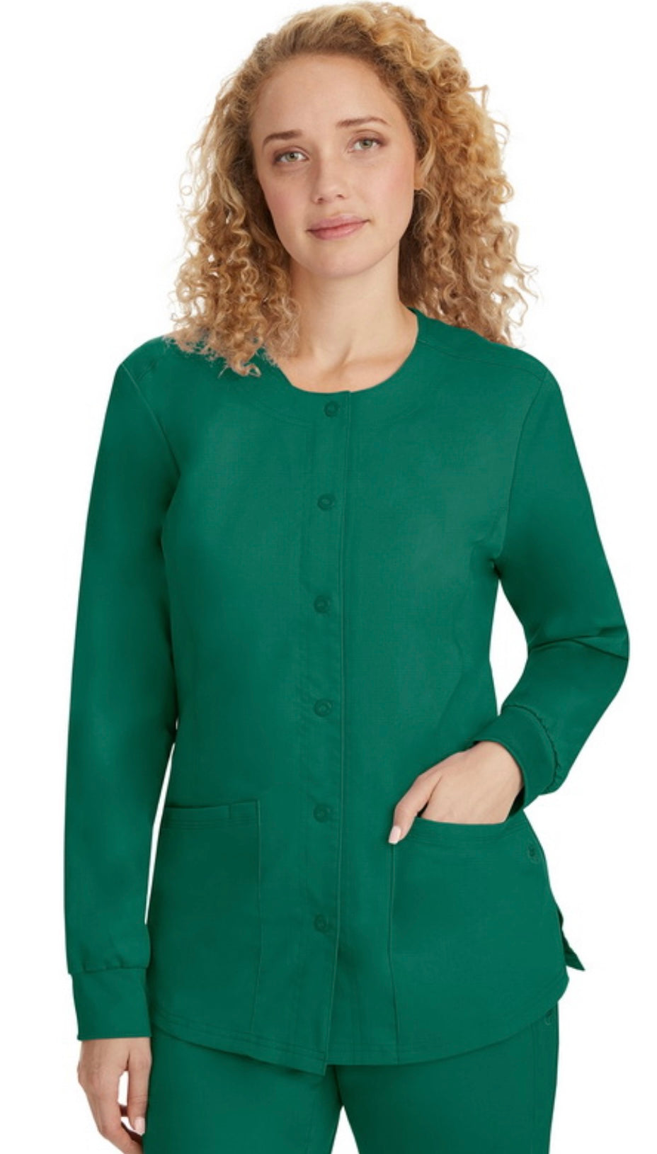 Healing Hands Purple Label Daisy Women's 4-Pocket STRETCH Scrub Jacket