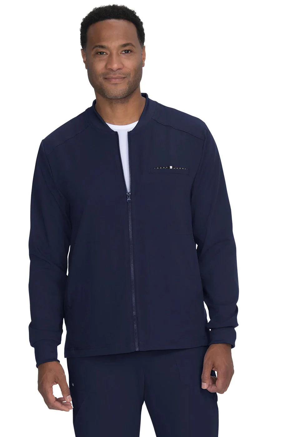 KOI Next Gen Ready Set Go 2-Pocket Men's Zip Front Jacket