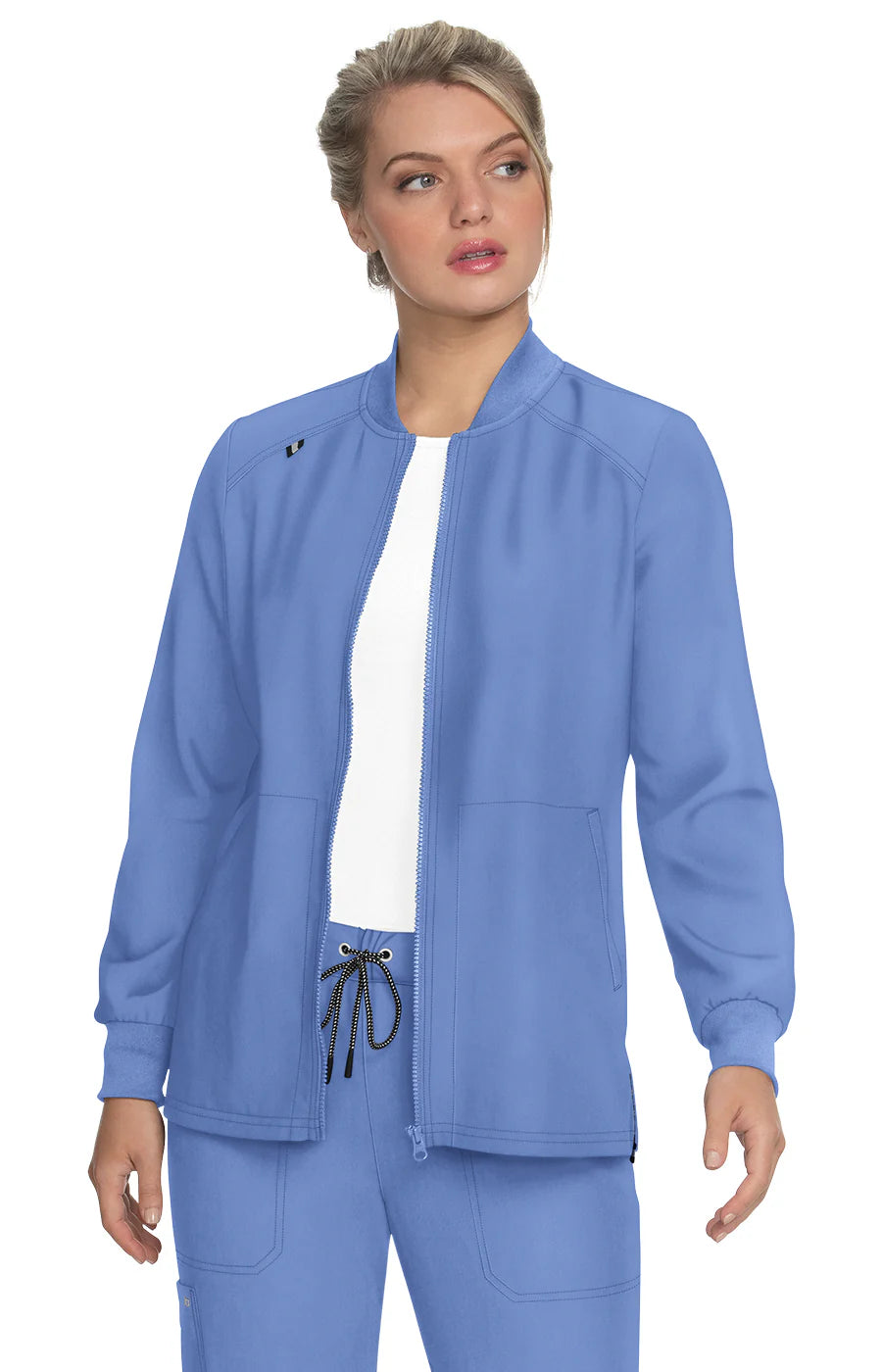 Koi Next Gen Always in Motion Women's 2-Pocket STRETCH Scrub Jacket