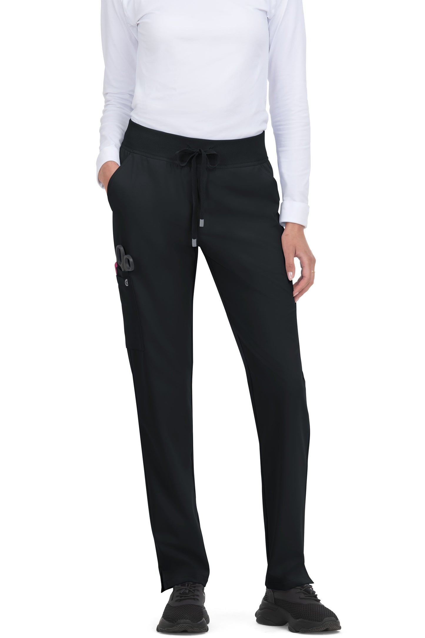Koi Atria 7-Pocket Elastic Waistband Cargo Scrub Pant