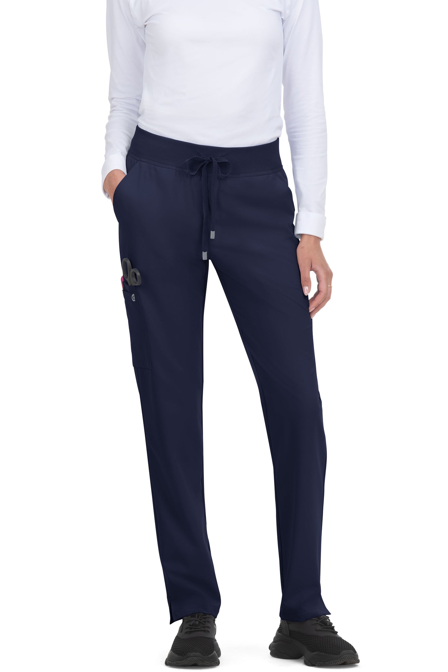 Koi Atria 7-Pocket Elastic Waistband Cargo Scrub Pant
