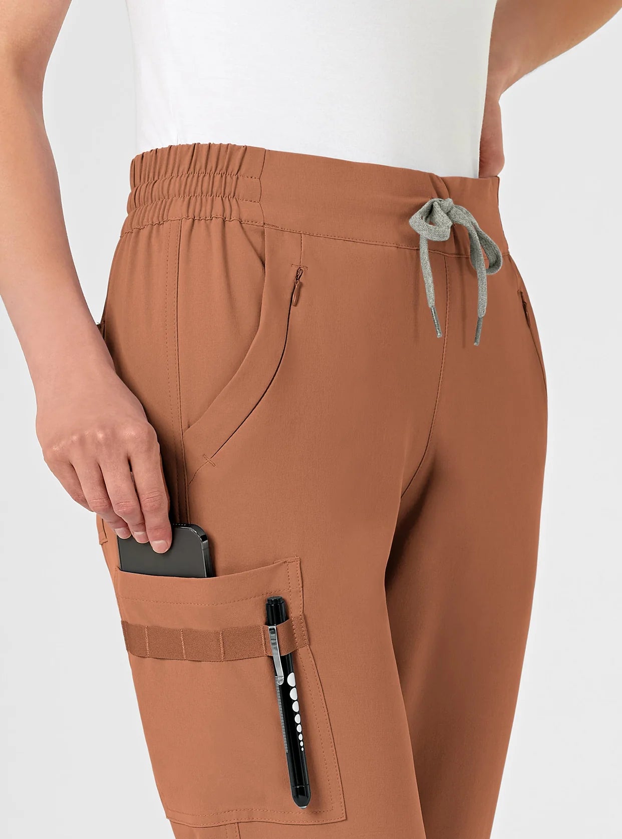 RENEW Women's High Waist Jogger Pant by WonderWink