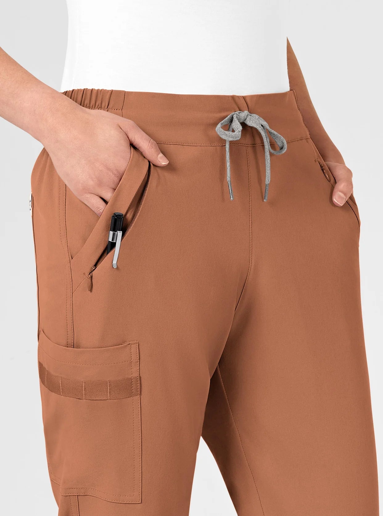 RENEW Women's High Waist Jogger Pant by WonderWink