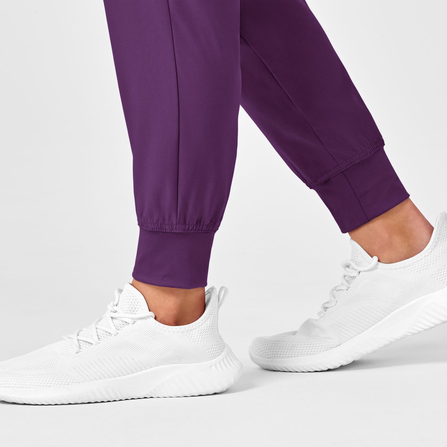 W123 Women's Comfort Waist Cargo Jogger Scrub Pant by WonderWink