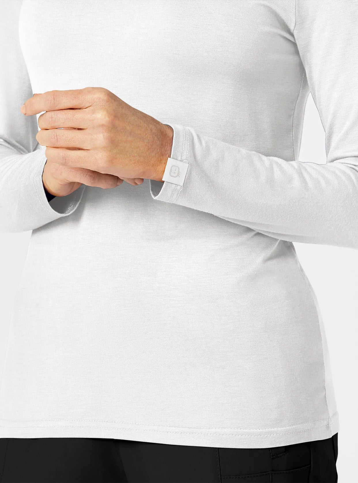 WonderWink Women's Long Sleeve Silky Tee