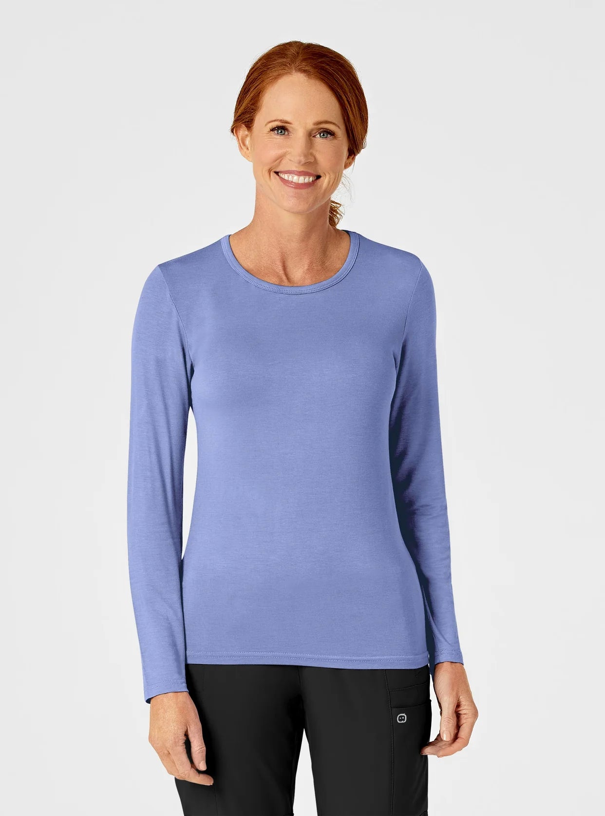 WonderWink Women's Long Sleeve Silky Tee