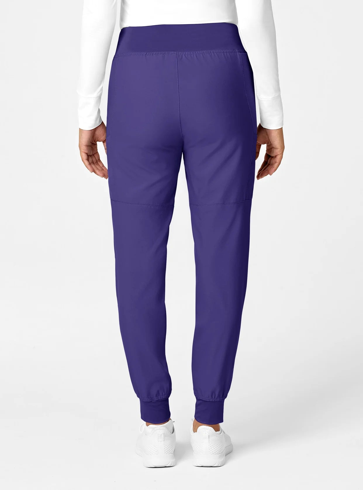 W123 Women's Comfort Waist Cargo Jogger Scrub Pant by WonderWink