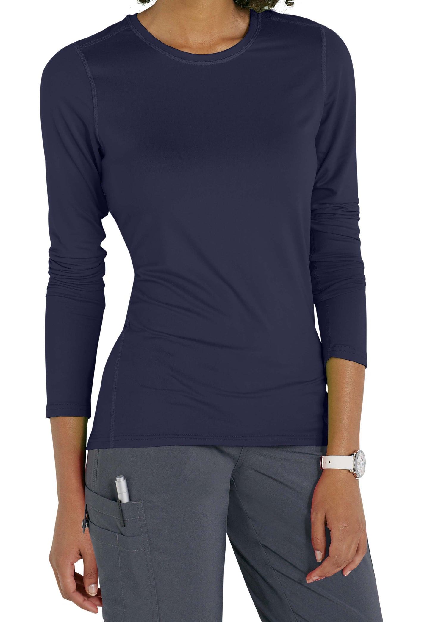 Med Couture Layers Performance Knit Tee