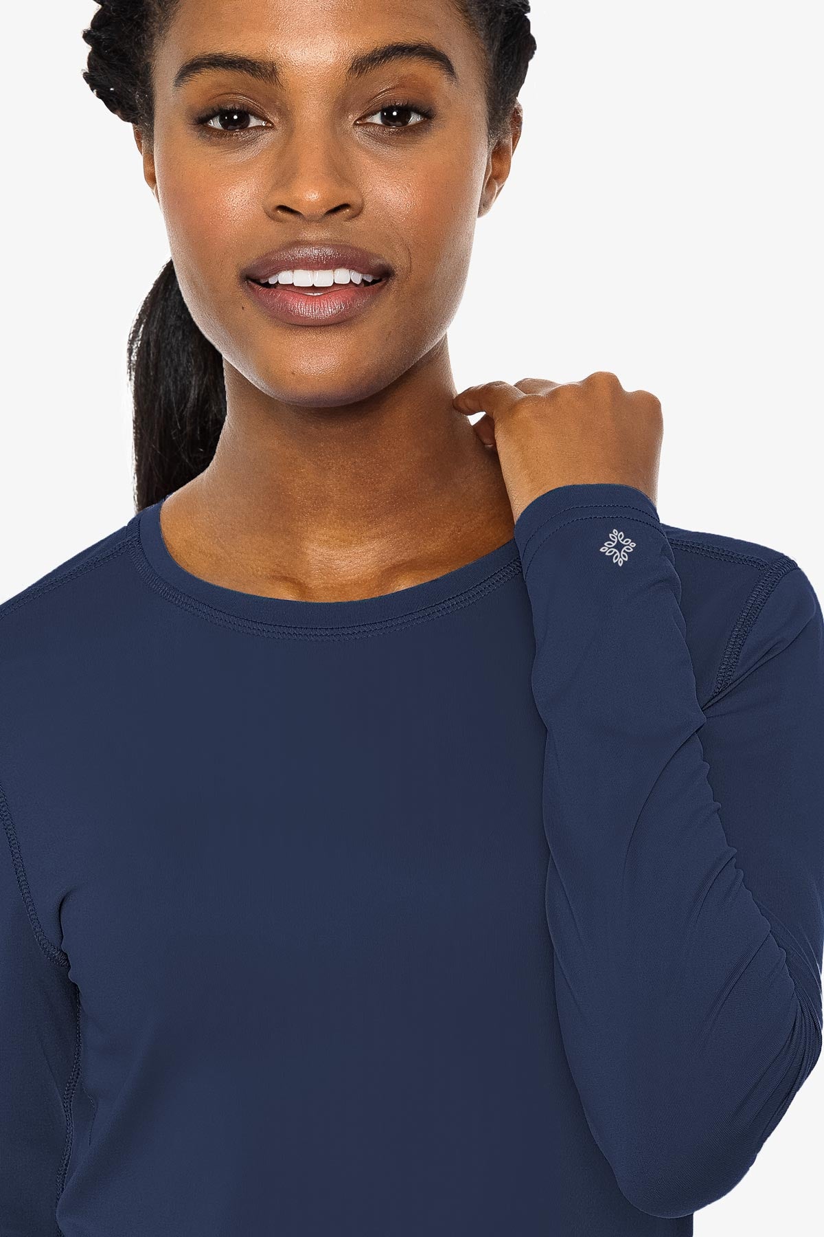 Med Couture Layers Performance Knit Tee