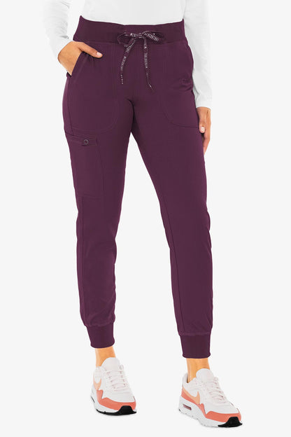 Med Couture Touch 5 Pocket Stretch Jogger Yoga Pant