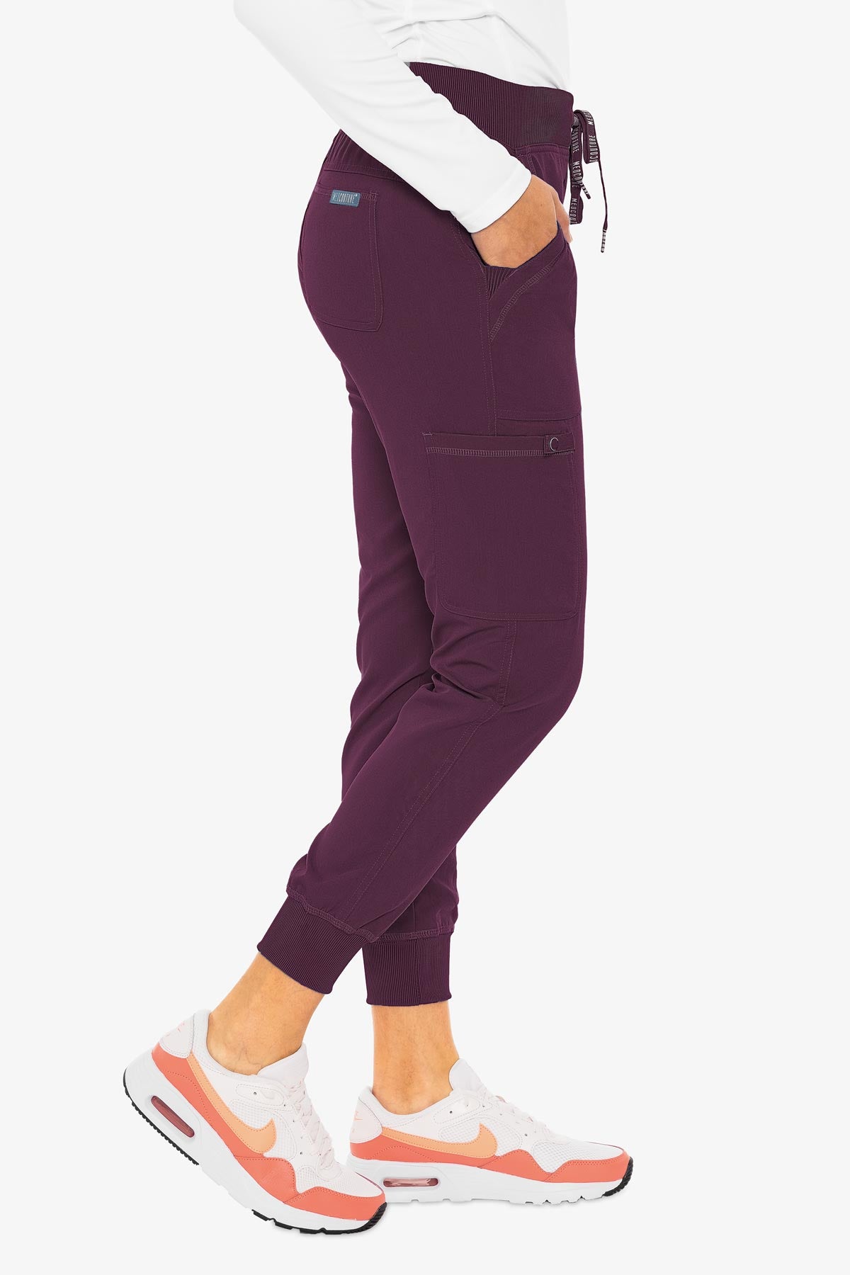 Med Couture Touch 5 Pocket Stretch Jogger Yoga Pant