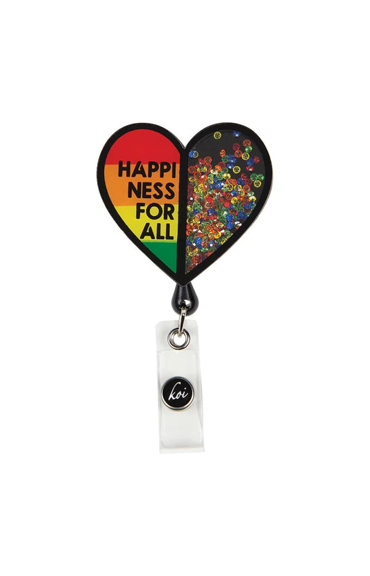 Koi Shaker Happiness for All Badge Reel