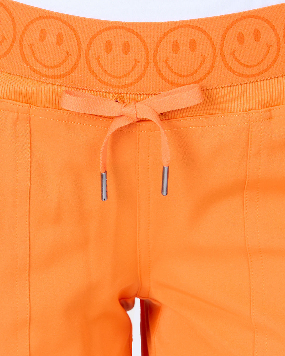Zavate Ava Therese Women's 6-Pocket STRETCH Smile Face Elastic Waistband Cargo Jogger Scrub Pants