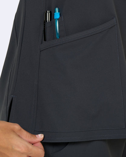 Studio by Zavate Apparel Focus 4- pocket V-neck Top