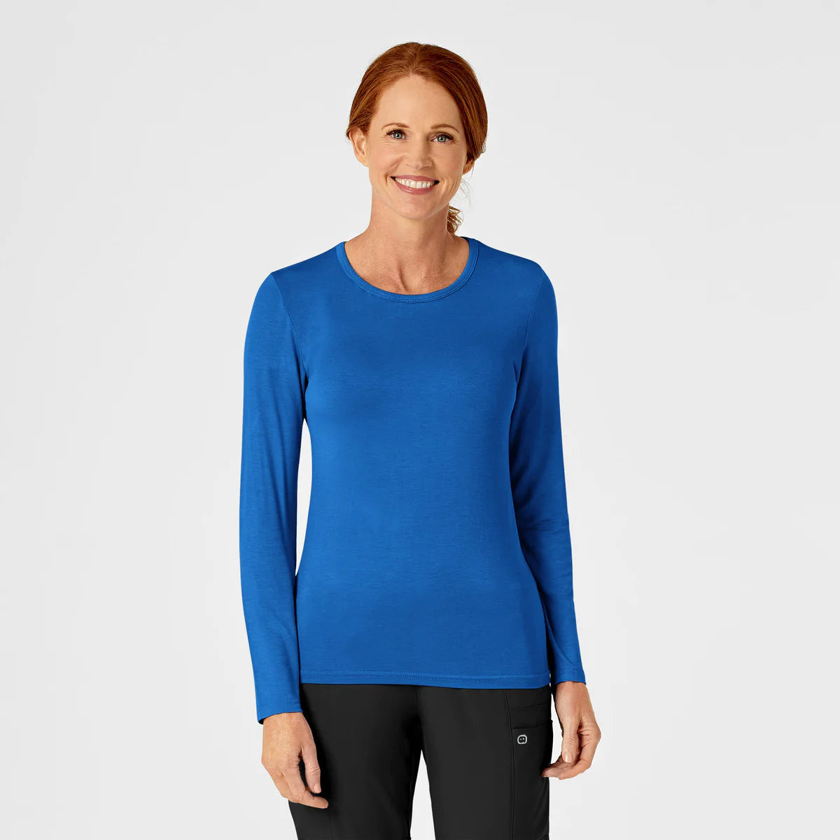 WonderWink Women's Long Sleeve Silky Tee