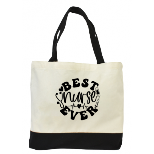 "Best Nurse Ever" Tote bag