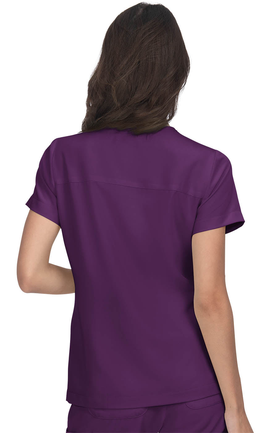 Betsey Johnson Rosemary Women's 1-Pocket STRETCH Y-Neck Scrub Top