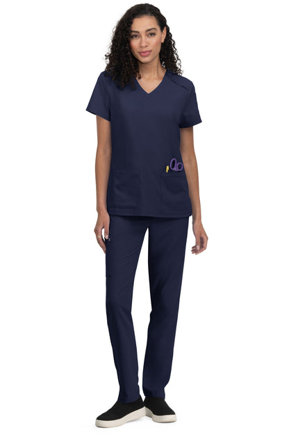 Koi Cureology Cardi Women's 4-Pocket V-Neck Scrub Top