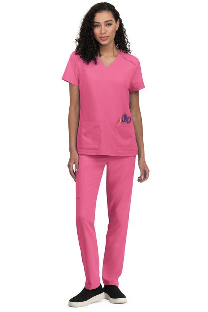 Koi Atria 7-Pocket Elastic Waistband Cargo Scrub Pant