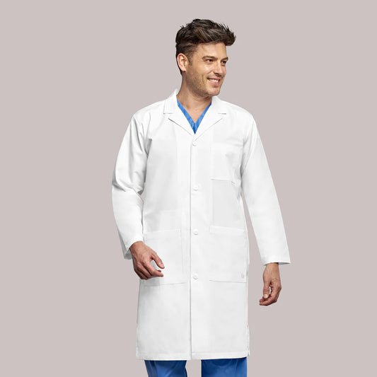 Men's Long Lab Coat by WonderWink