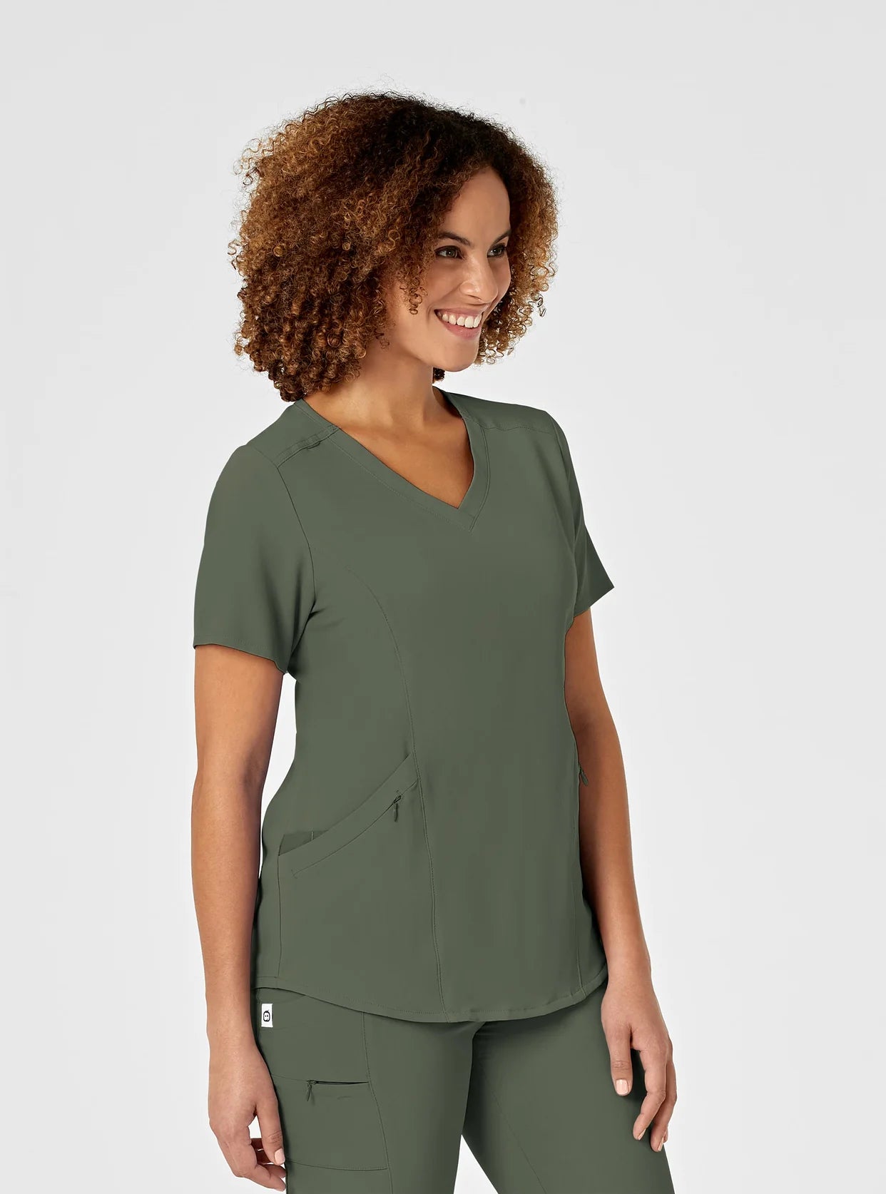RENEW Women's V-Neck Scrub Top by WonderWink