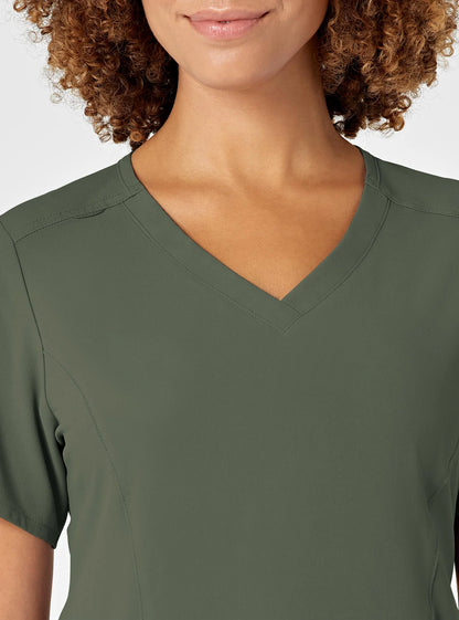 RENEW Women's V-Neck Scrub Top by WonderWink